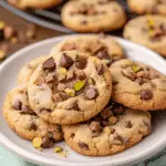 Salted Pistachio Chocolate Cookies
