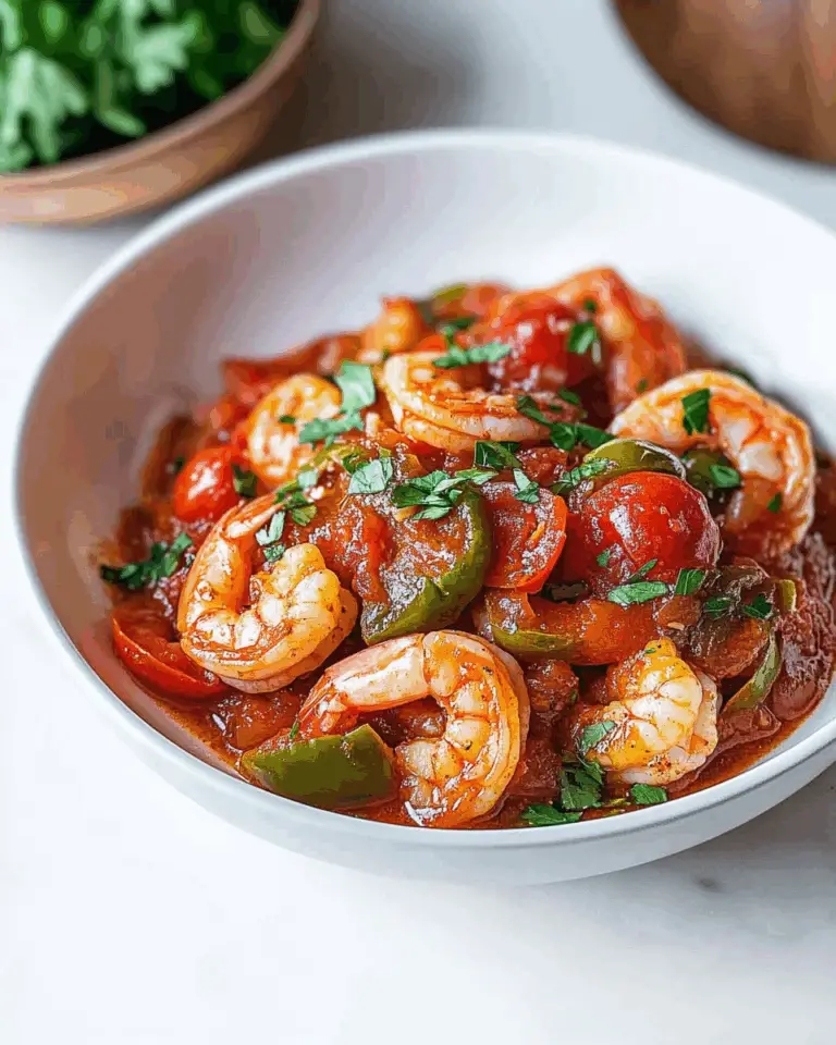 Shrimp Bake in Tomato Sauce