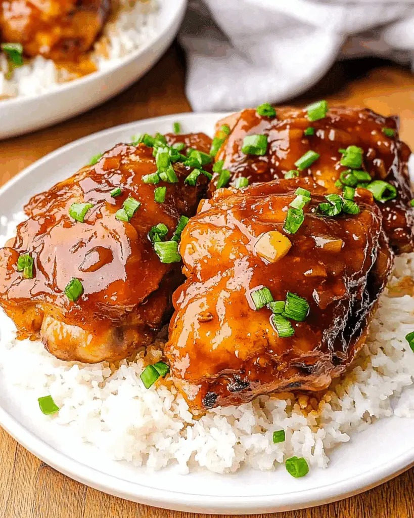Slow Cooker Chicken Thighs