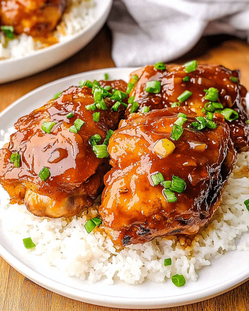 Slow Cooker Chicken Thighs