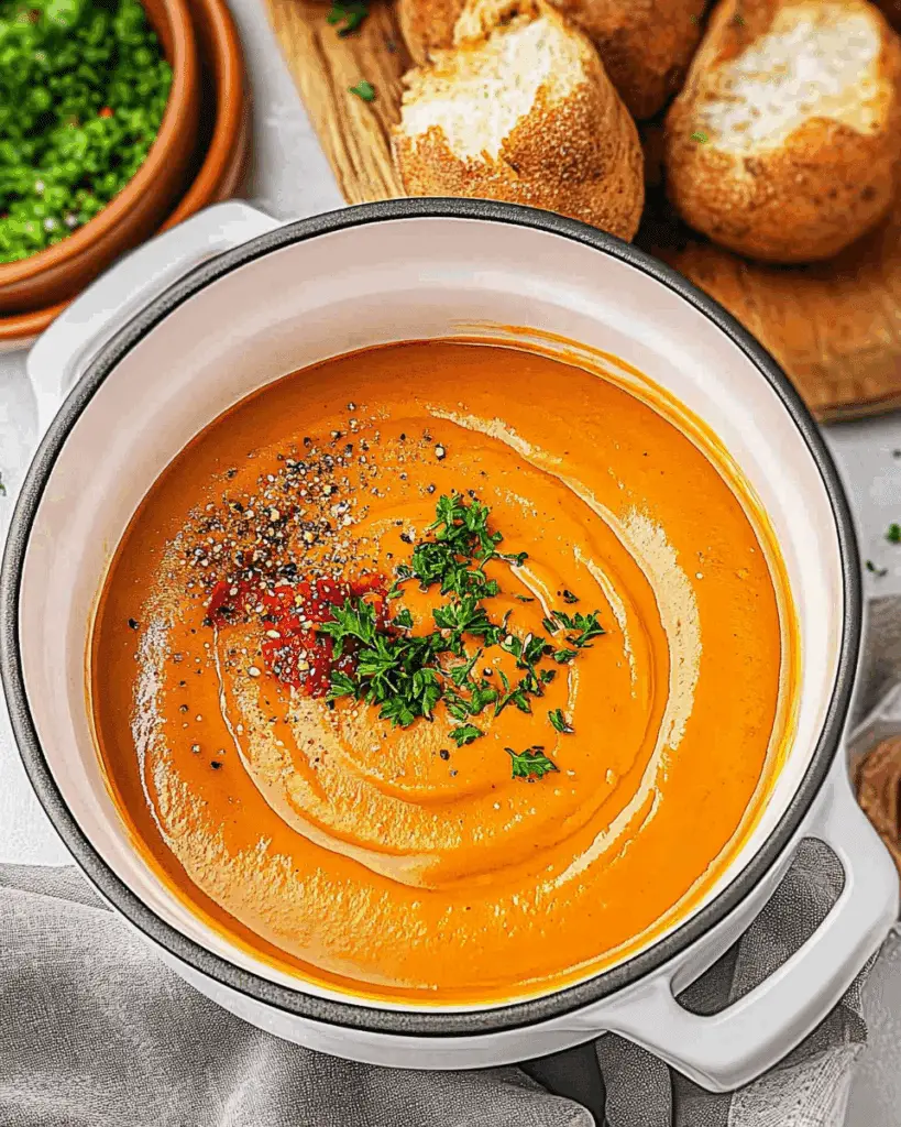 Spicy Sweet Potato Soup
