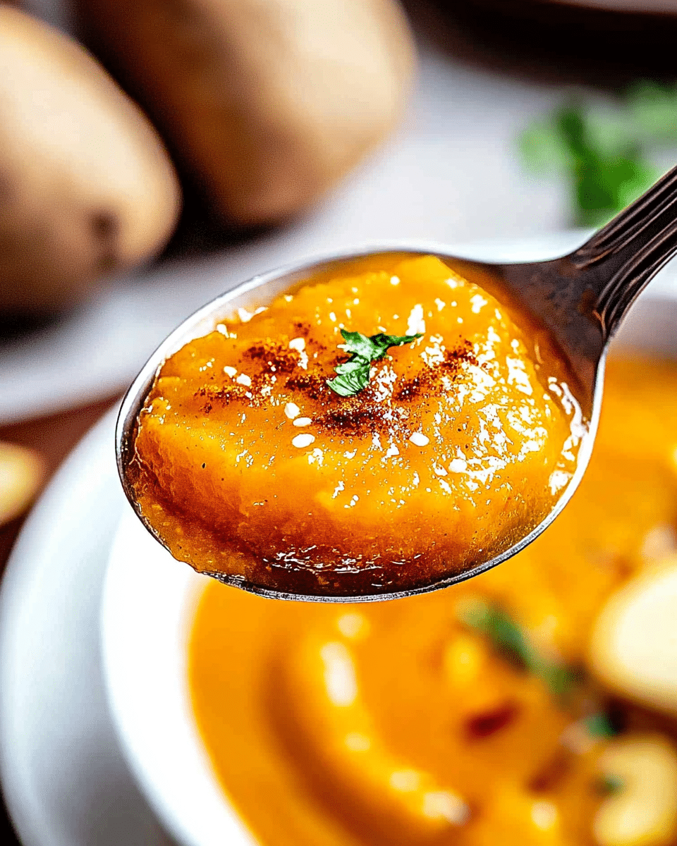 Spicy Sweet Potato Soup