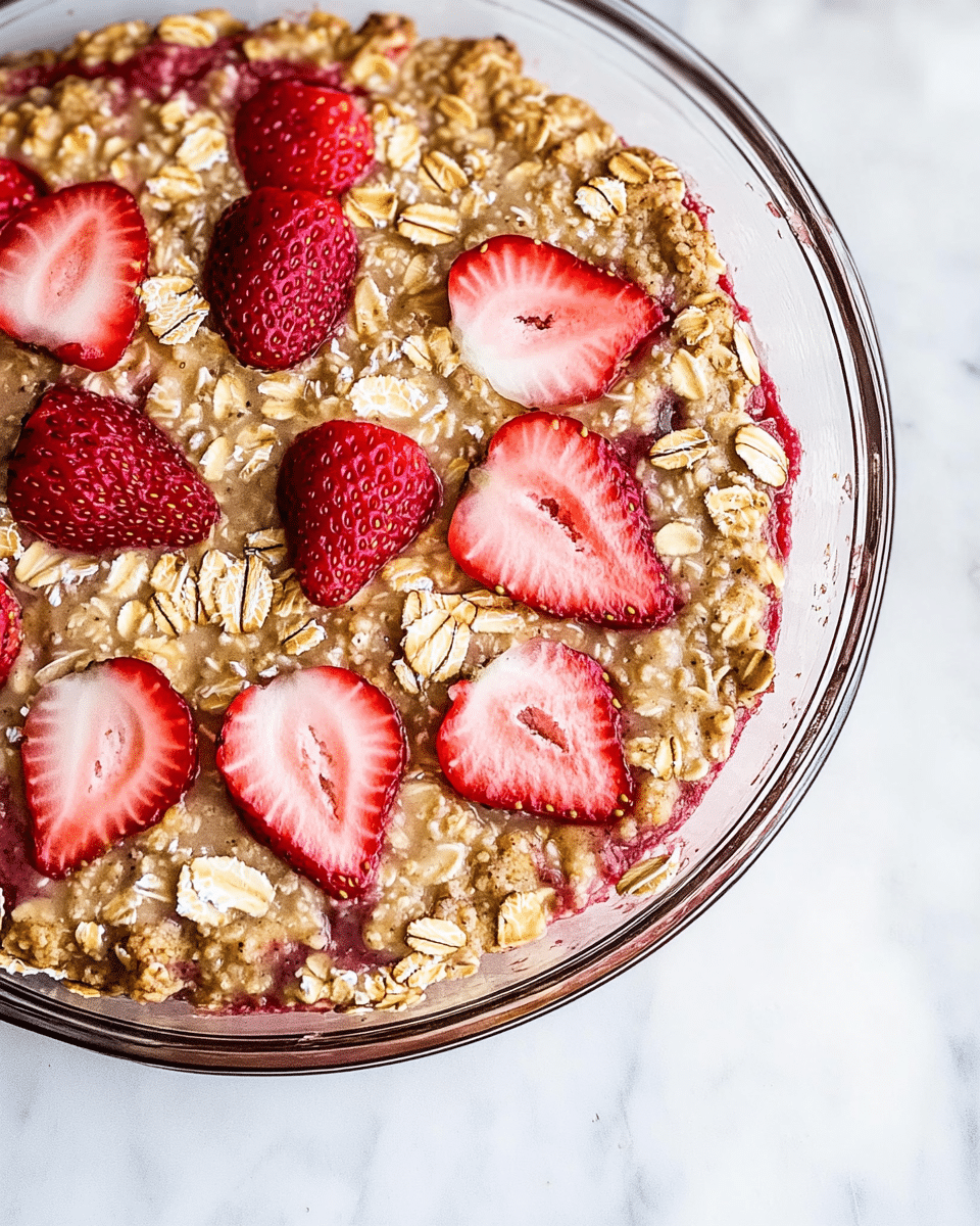 Strawberry Baked Oatmeal
