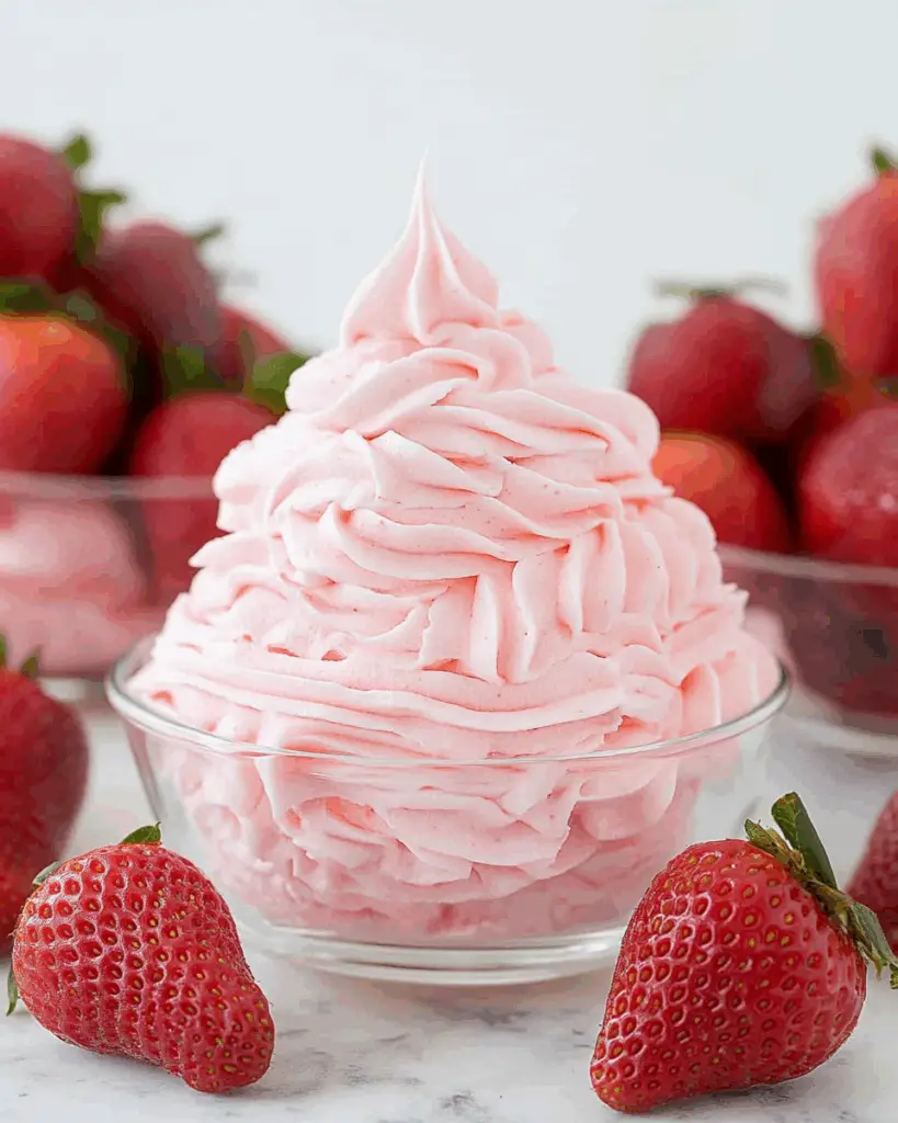 Strawberry Whipped Cream