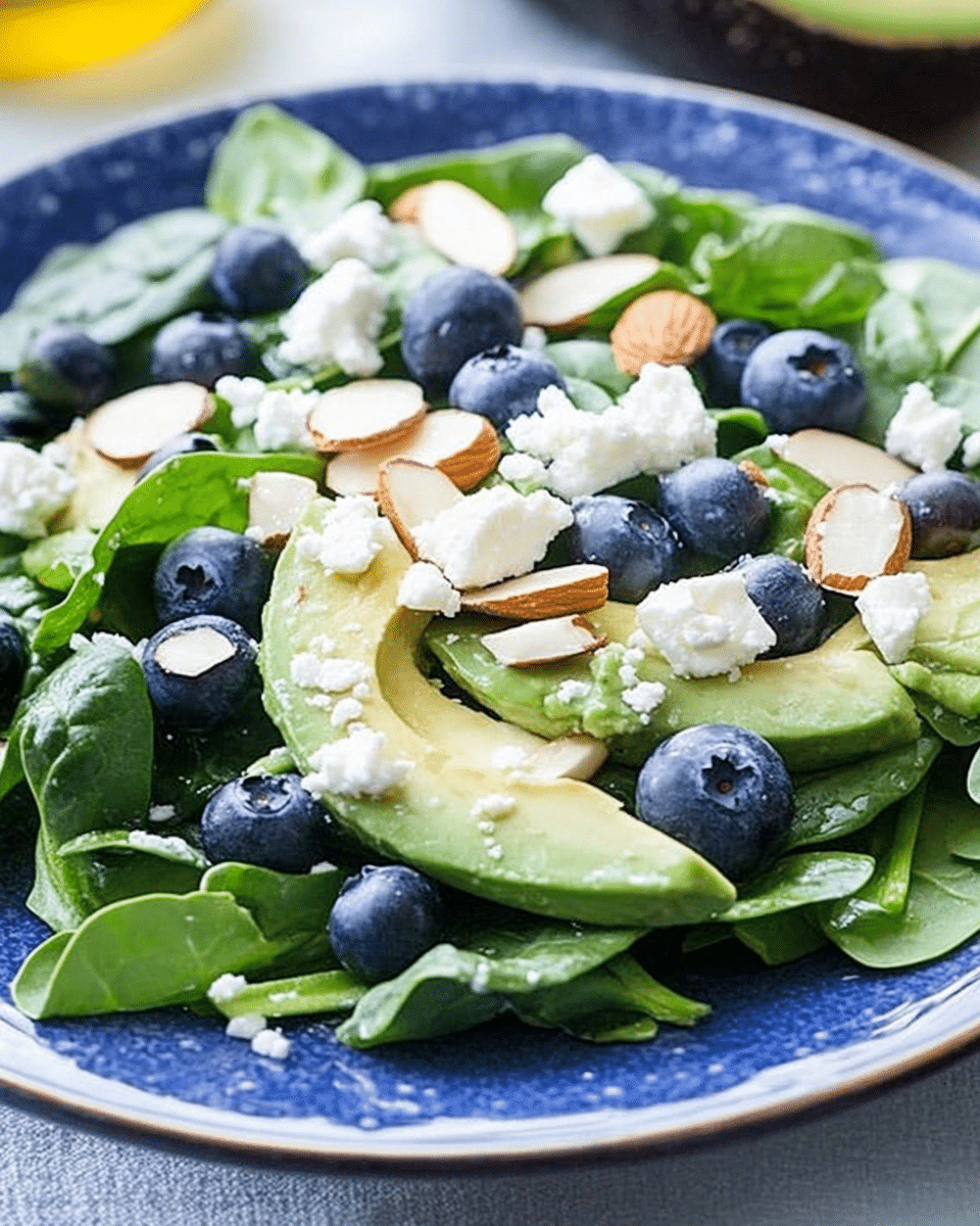 Superfood Avocado Blueberry Salad