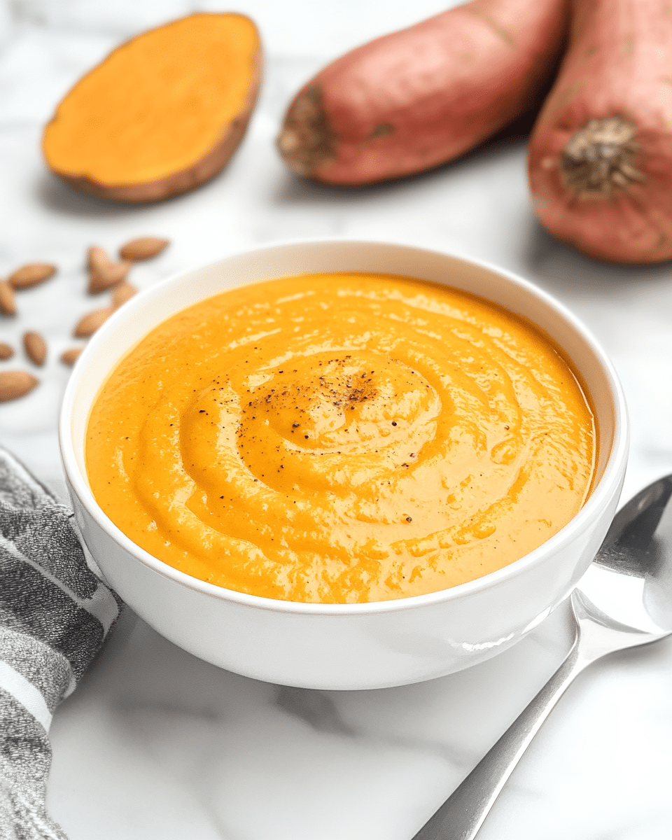 Sweet Potato Pasta Sauce with Spaghetti