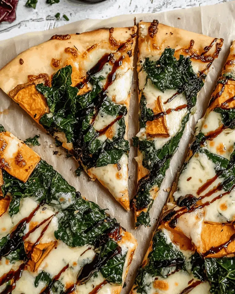 Sweet Potato and Kale Pizza