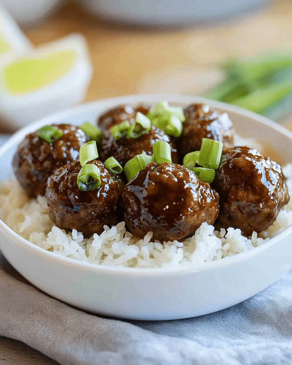 Sweet and Sour Meatballs