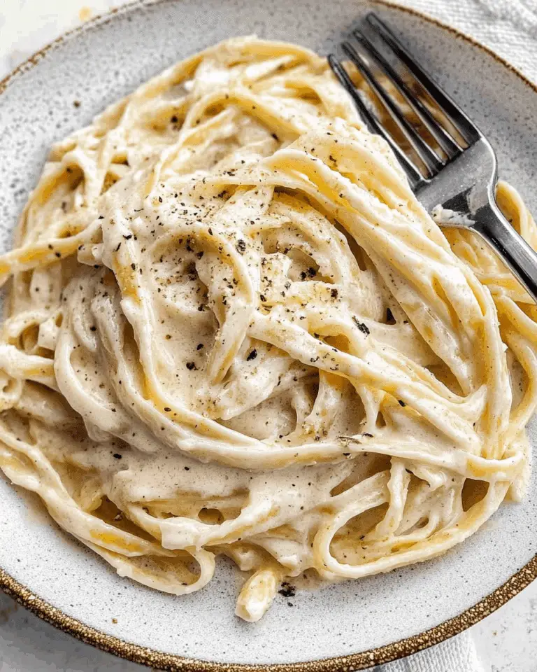 Vegan Fettuccine Alfredo