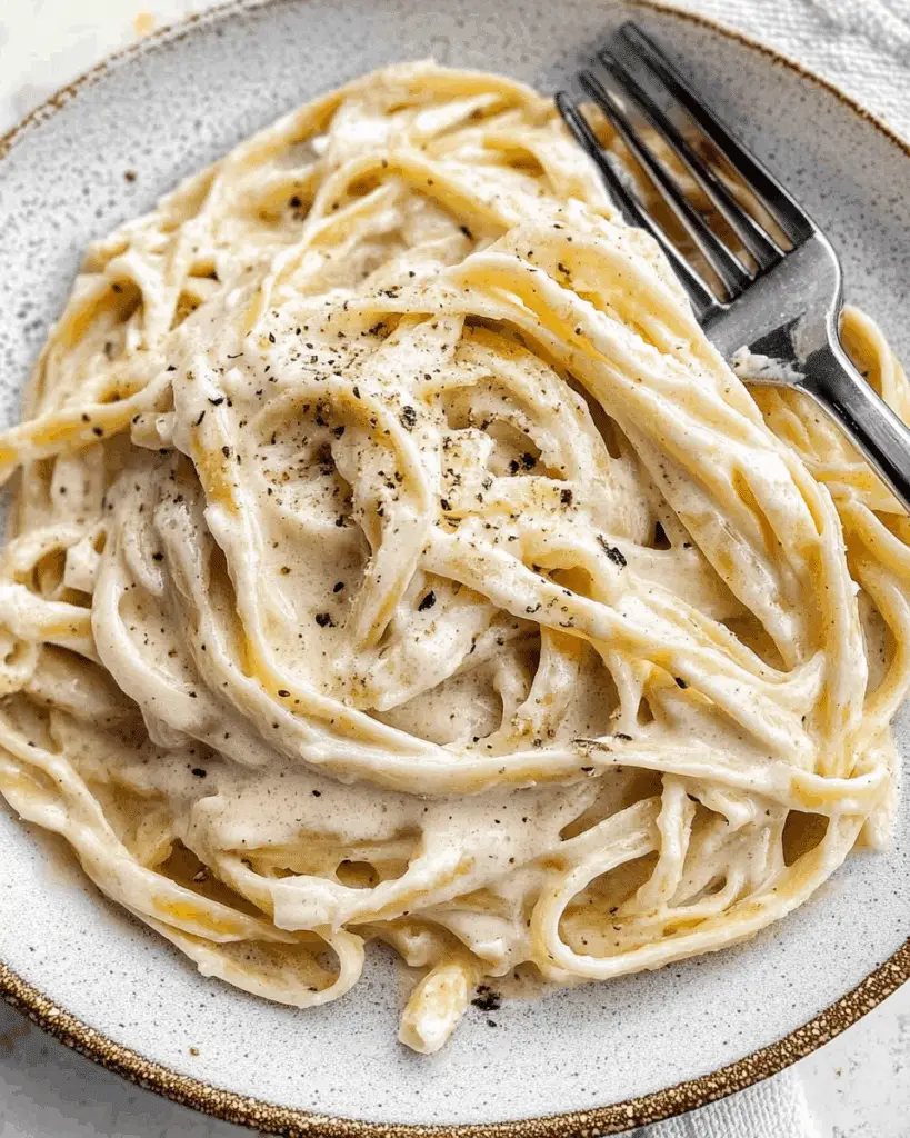 Vegan Fettuccine Alfredo