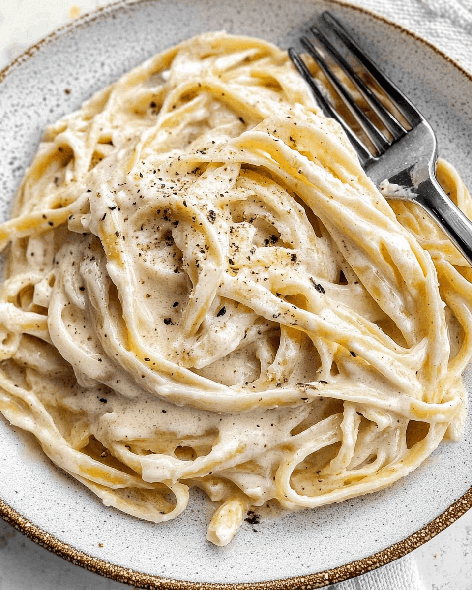 Vegan Fettuccine Alfredo
