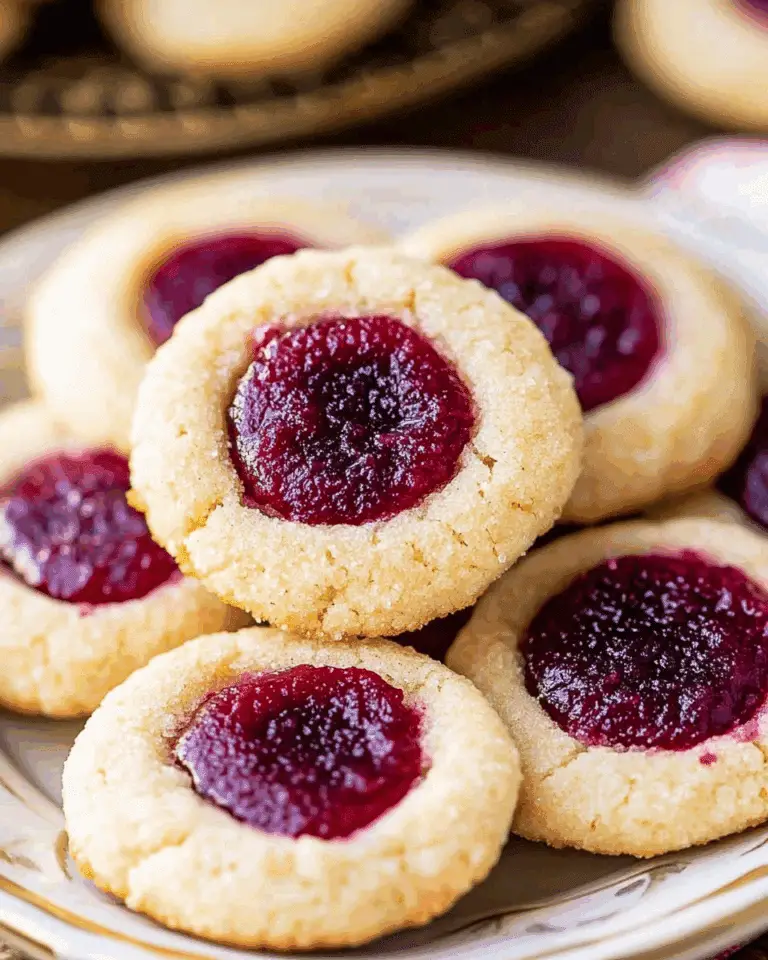 Thumbprint Cookies