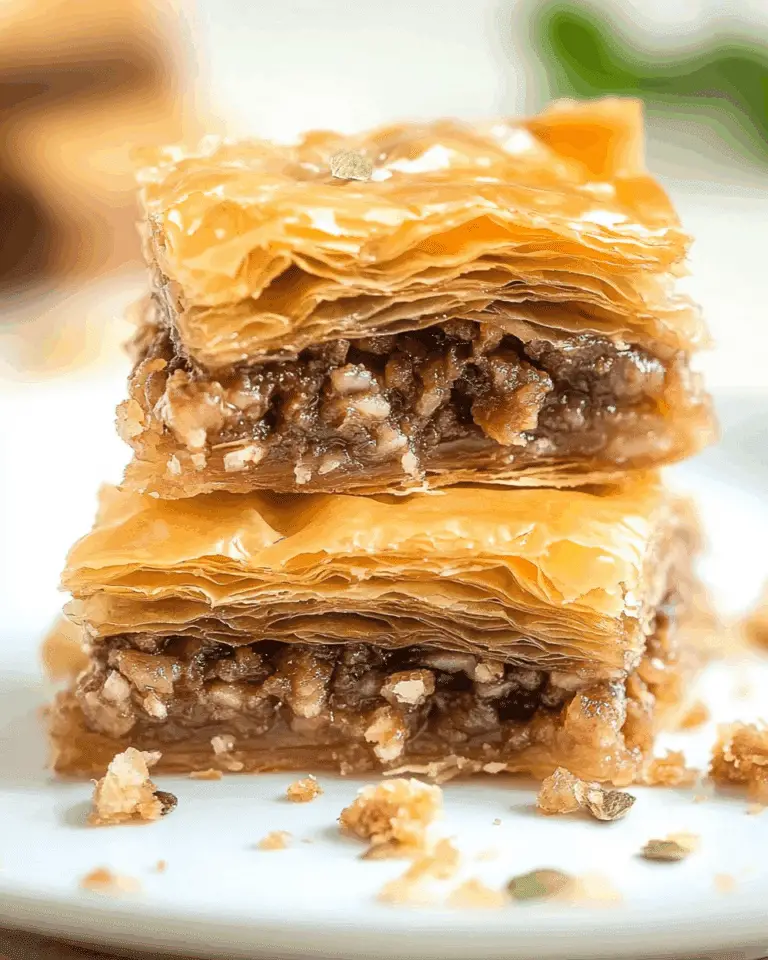 Traditional Baklava