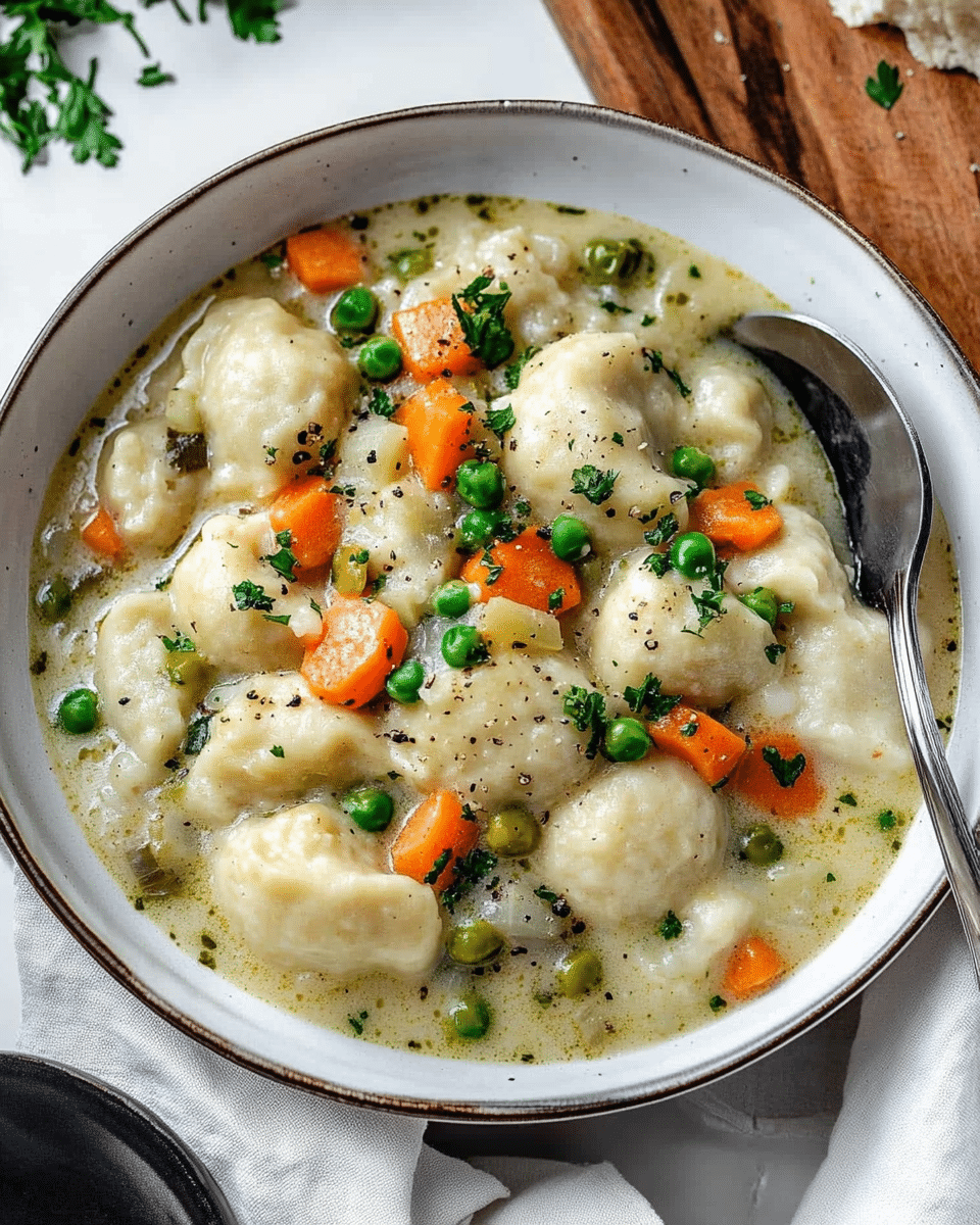 Vegan Chicken and Dumplings