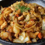 Vegan Sautéed Cabbage and Onions