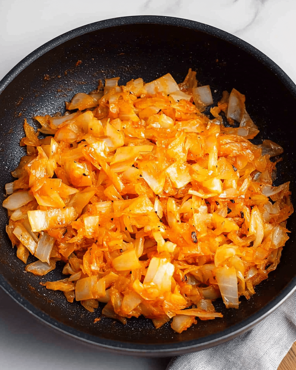 Vegan Sautéed Cabbage and Onions