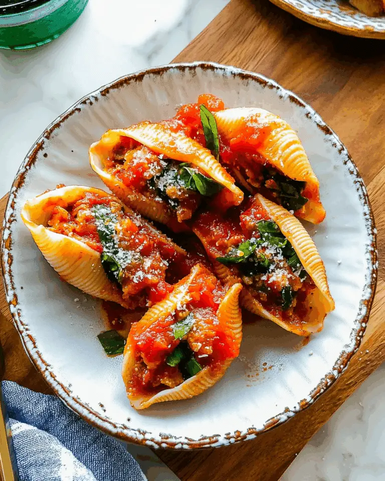 Vegan Stuffed Shells