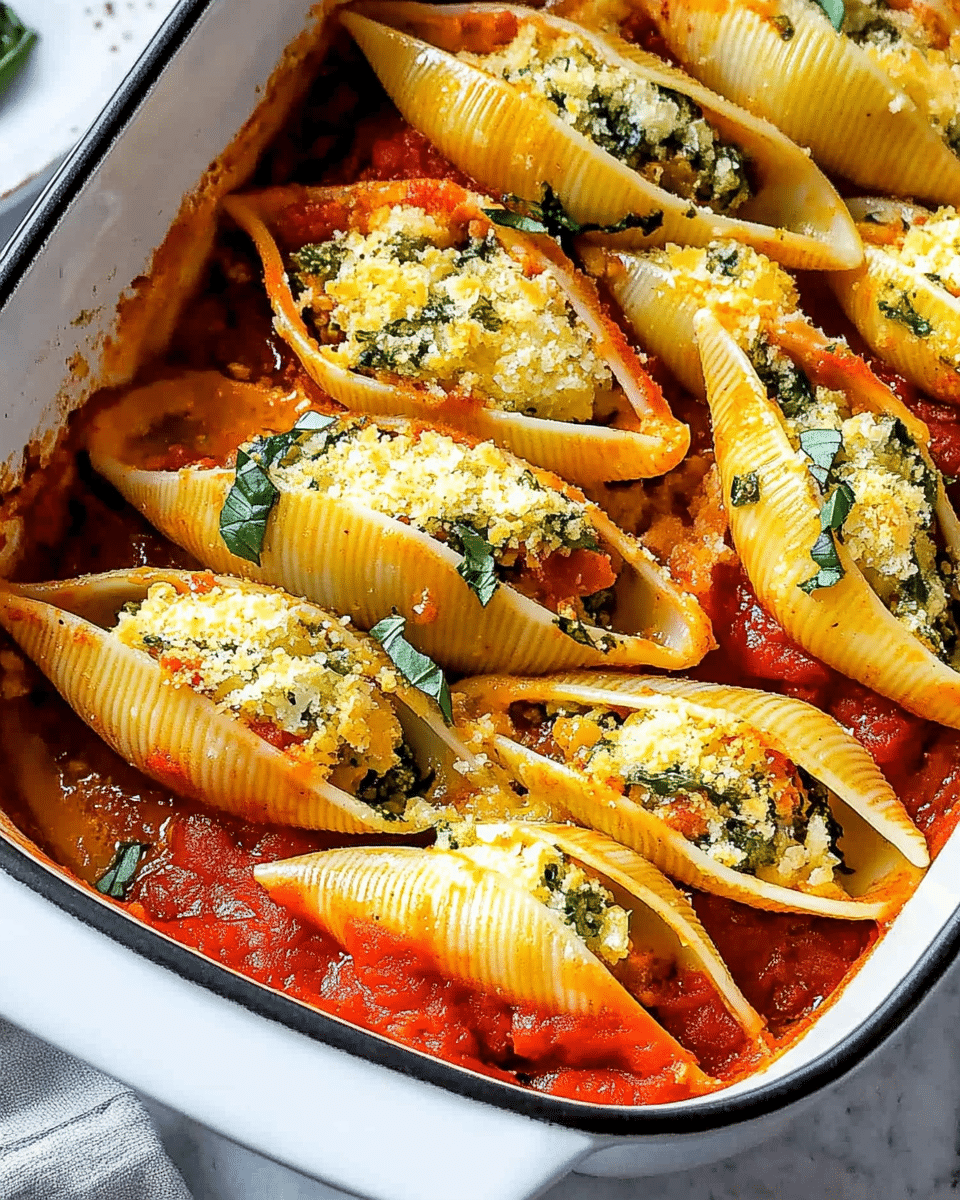 Vegan Stuffed Shells