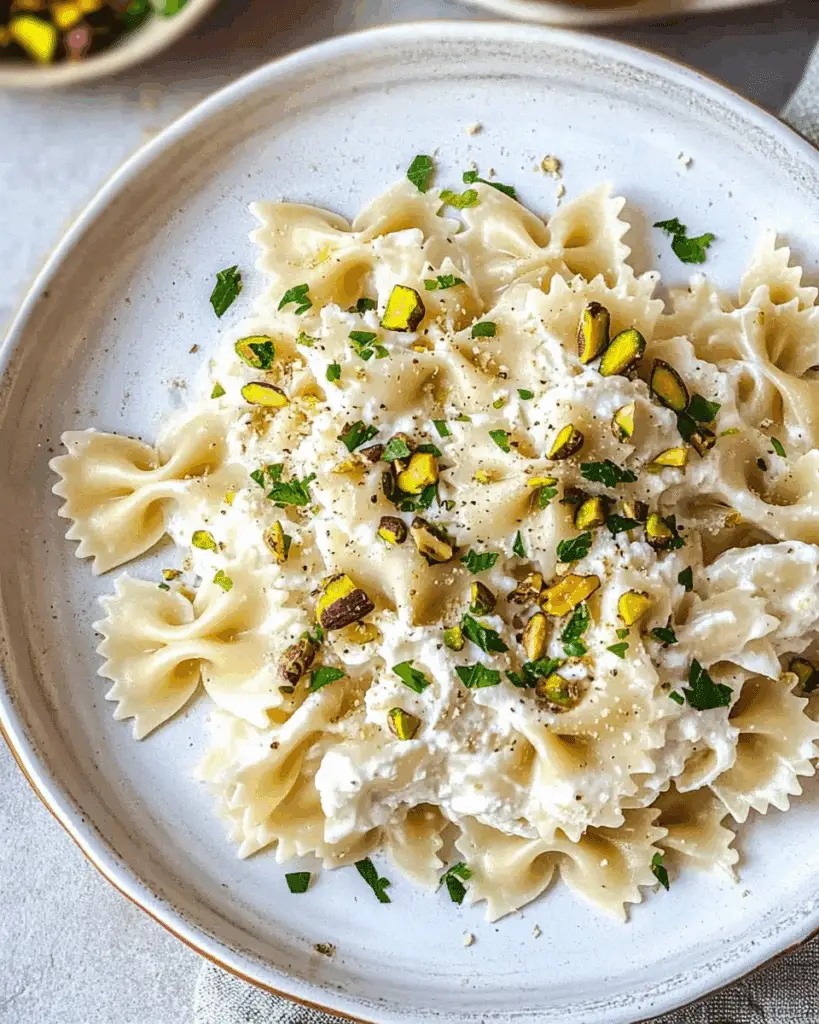 Whipped Ricotta Pasta