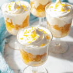 Peaches with Lightly Sweetened Whipped Cream