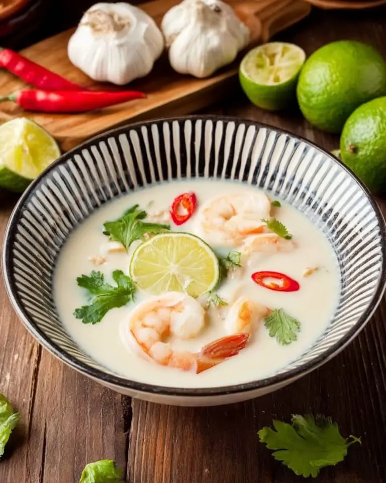Thai Coconut Soup (Tom Kha) Recipe