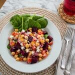 Chickpea and Beetroot Salad with Feta Recipe