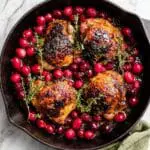 Balsamic Roasted Cranberry Chicken Recipe