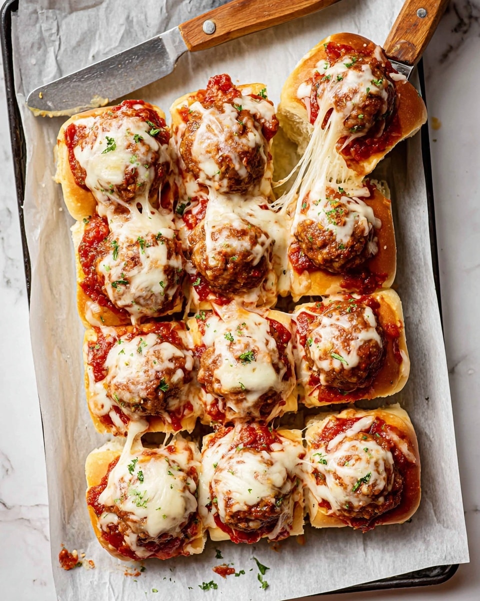 Pull-Apart Meatball Sliders with Herbed Ricotta Recipe