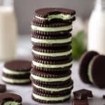 Vegan Mint Chocolate Cookies Sandwiches Recipe