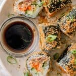 Crispy Rice Paper Sushi Rolls (Gluten-Free & Easy) Recipe