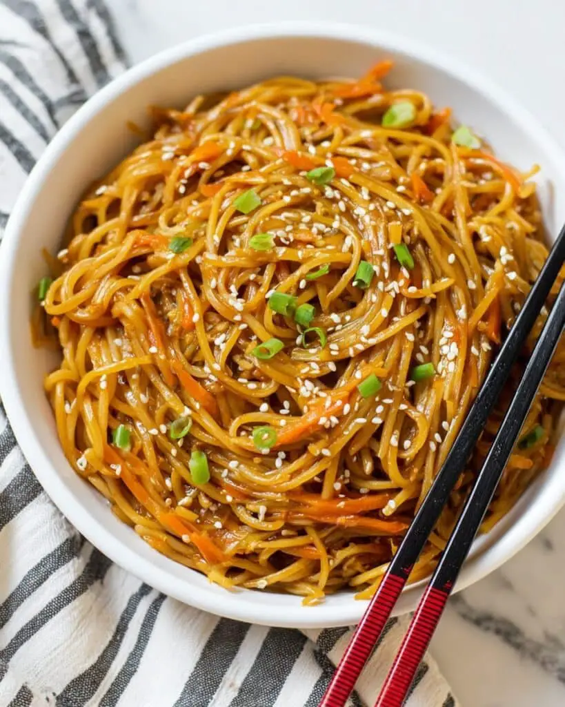 One-Pot Teriyaki Noodles Recipe