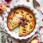 Gluten-Free Crustless Apple Pie with Coconut and Spices Recipe
