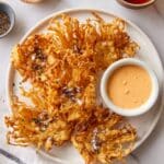 Crispy Fried Enoki Mushrooms with Spicy Dipping Sauces Recipe