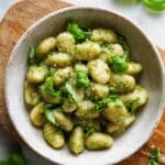 Homemade Vegan Gnocchi with Vegan Pesto Recipe