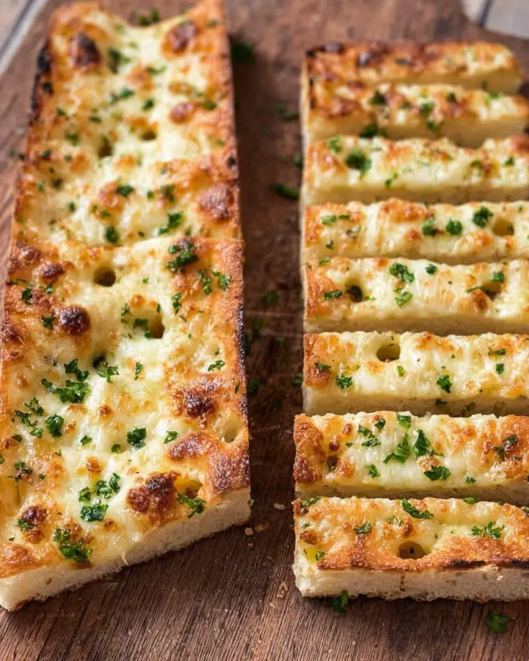 Cheesy Garlic Bread Recipe