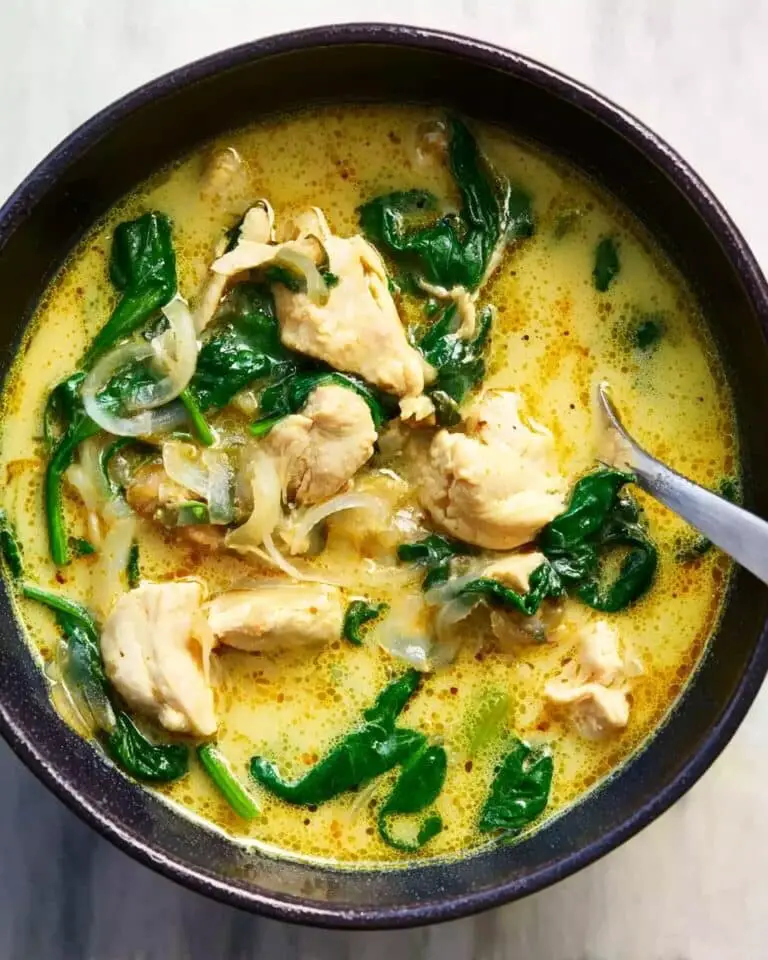 Basil Chicken Coconut Curry Recipe