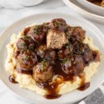 Smothered Meatballs Recipe