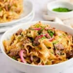 Cumin Lamb Noodles Recipe