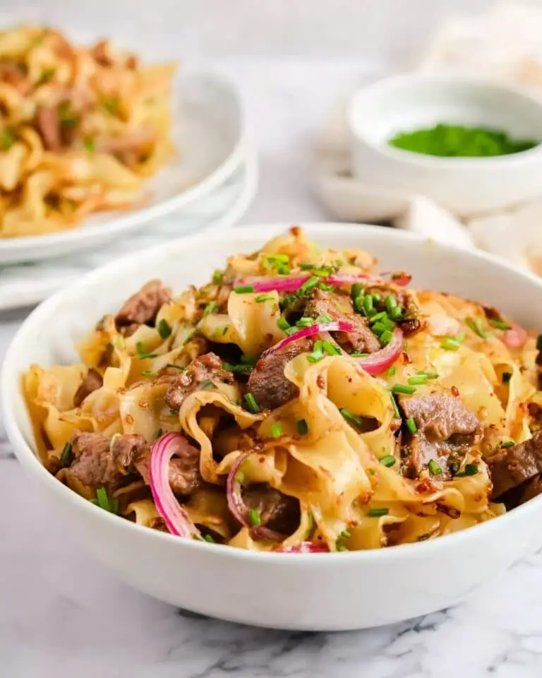 Cumin Lamb Noodles Recipe
