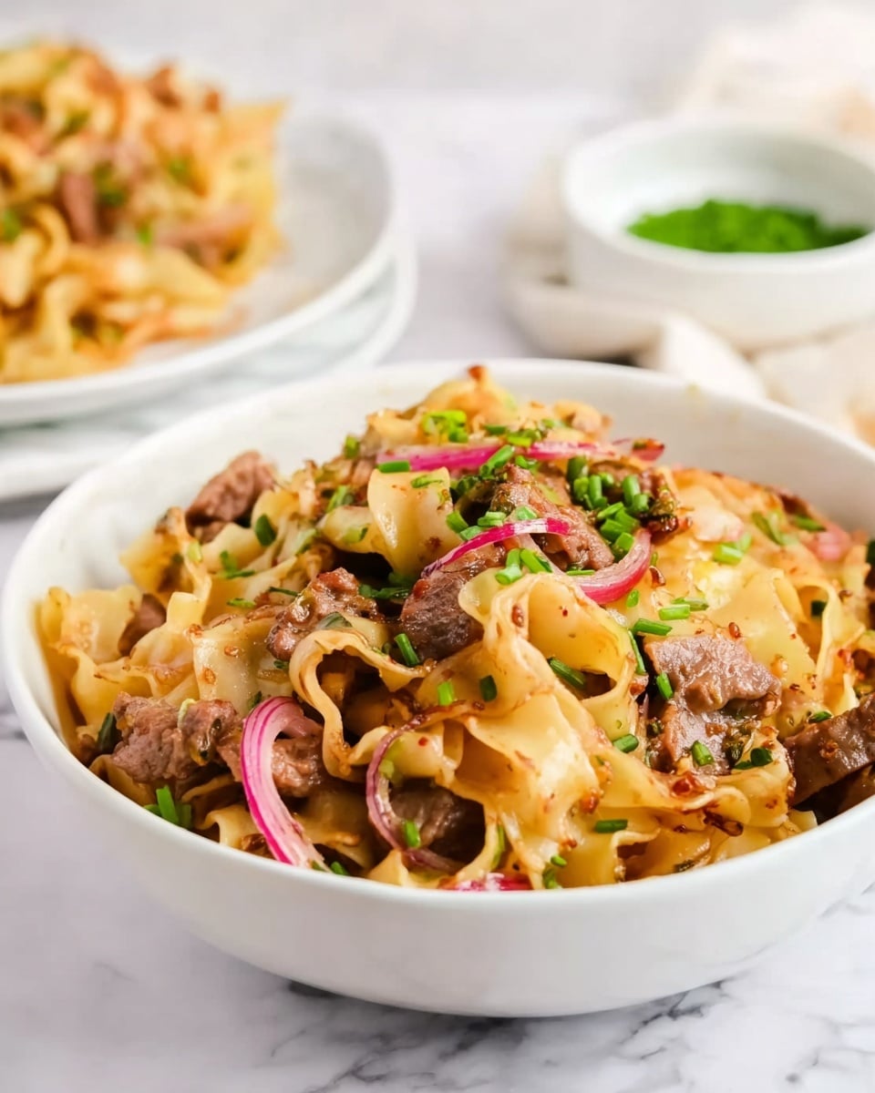 Cumin Lamb Noodles Recipe