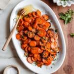 Oven Roasted Honey Carrots Recipe