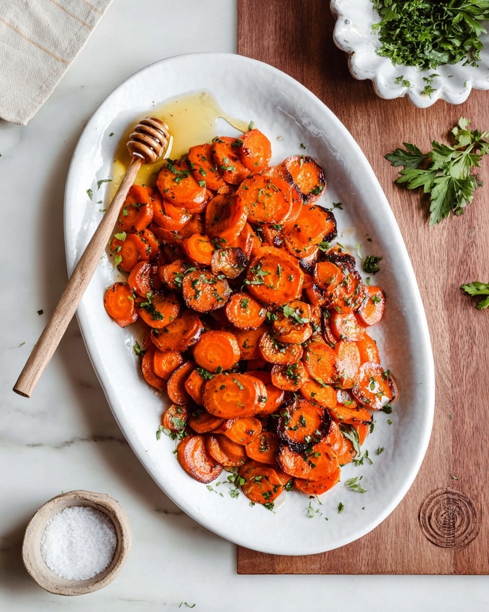 Oven Roasted Honey Carrots Recipe