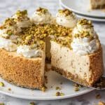 No Bake Pistachio Cheesecake Recipe