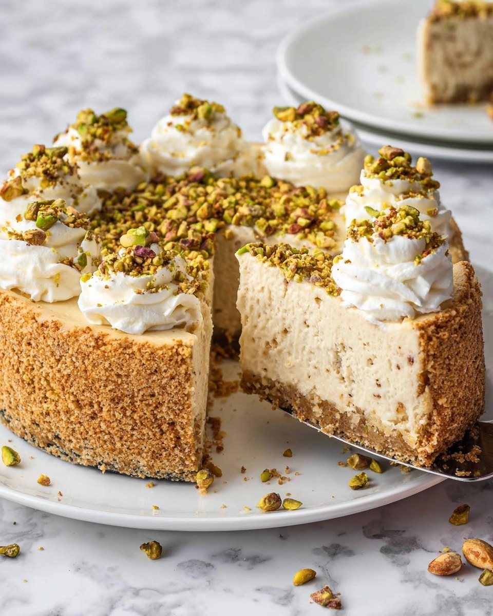 No Bake Pistachio Cheesecake Recipe