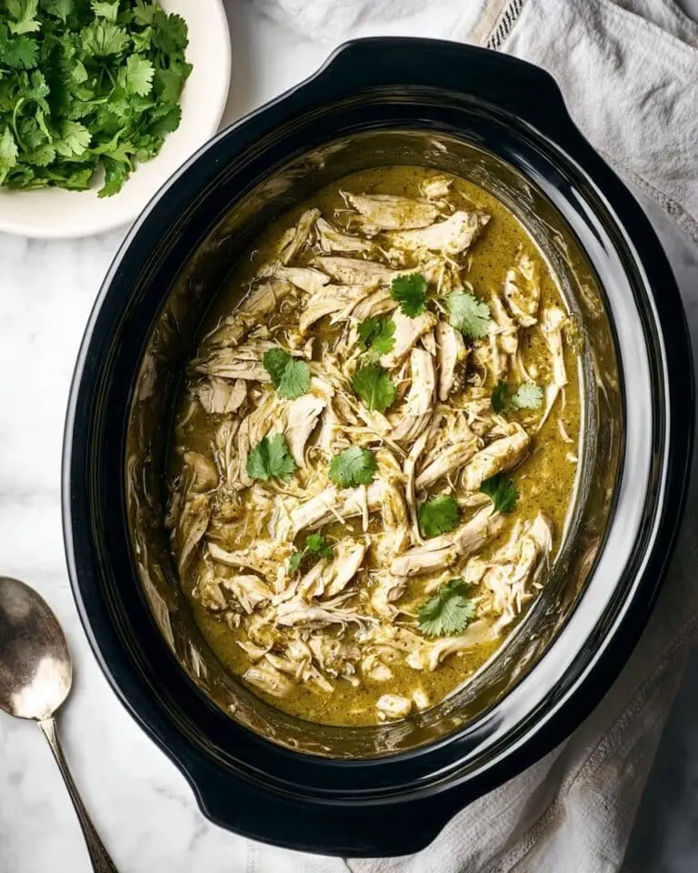 Crockpot Salsa Verde Chicken Recipe