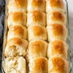 Fluffy Homemade Dinner Rolls Recipe