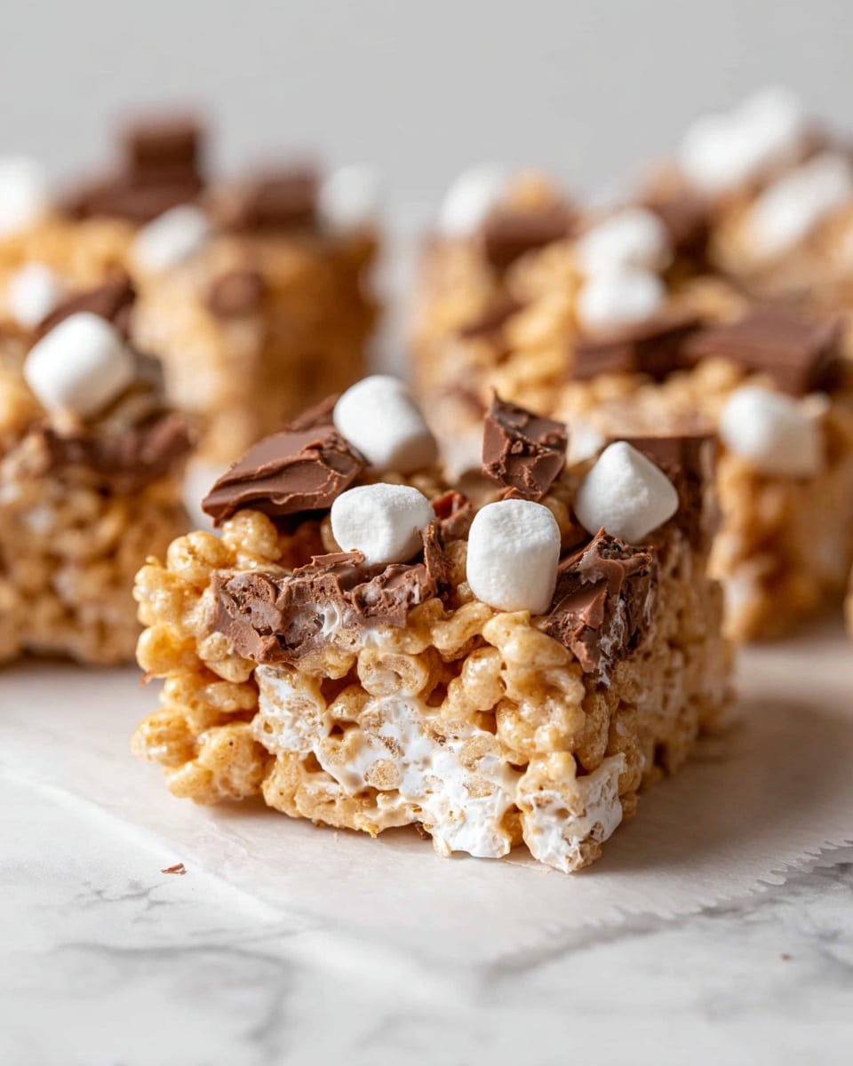 S'mores Rice Krispies Treats Recipe