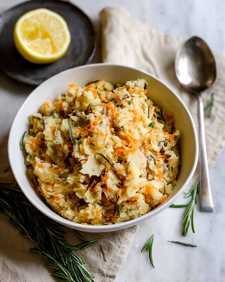 Crock Pot Rosemary Carrot Parsnip Mash Recipe