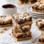 Chocolate Chip Muffin Crumb Bars Recipe