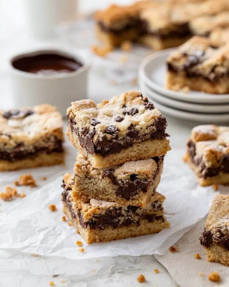 Chocolate Chip Muffin Crumb Bars Recipe